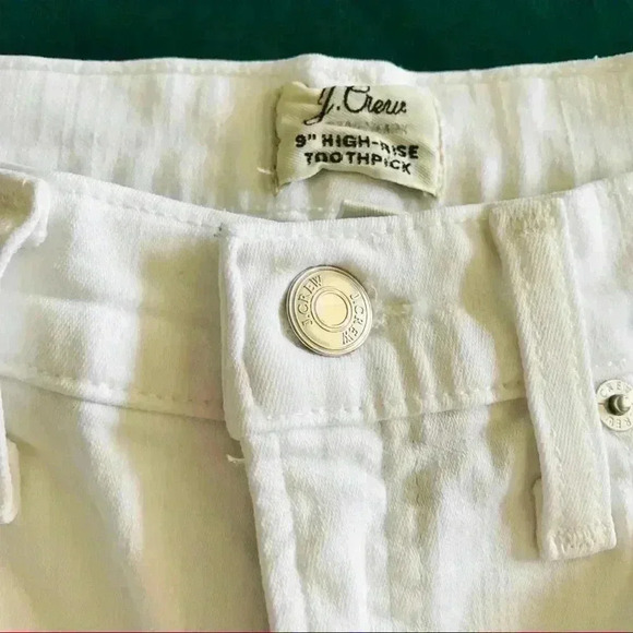 J. Crew 9” High Rise Toothpick Skinny Jeans 27 - Picture 5 of 5